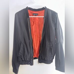 New Look Vibrant Orange Jacket Lining